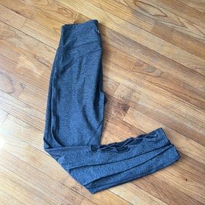 Heathered grey lululemon leggings